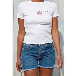 brandy melville los angeles 1984 shirt